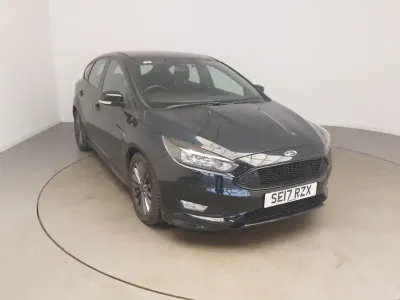 Used Ford Focus ST-Line 125 HP (91 kW) 2017 Black Hatchback