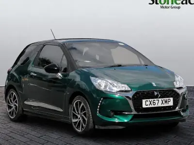 Used DS Automobiles DS3 Connected Chic 101 HP (74 kW) 2018 Green Hatchback