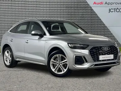 Used Audi Q5 S-Line 261 HP (191 kW) 2022 Silver SUV