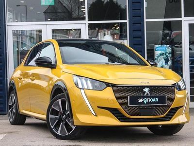 used Peugeot e-208 50KWH GT AUTO 5DR ELECTRIC FROM 2021 FROM LICHFIELD (WS14 9BL) | SPOTICAR
