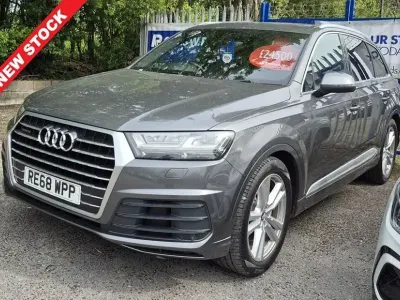 Used Audi Q7 S-Line 231 HP (169 kW) 2018 Grey SUV