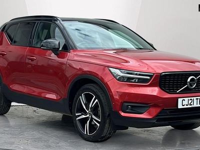 Used Volvo XC40 R-Design 163 HP (119 kW) 2021 Red SUV