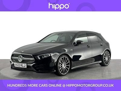 Black Used 2022 Mercedes A35 AMG Executive Hatchback | £24,220 (Fair price)