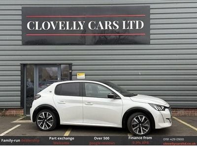 Used Peugeot e-208 GTi 100 kW (136 HP) 2020 White Hatchback