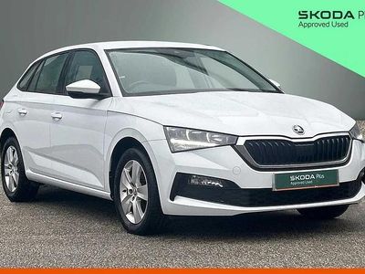 Used Skoda Scala SE 94 HP (69 kW) 2023 Moon white metallic Hatchback