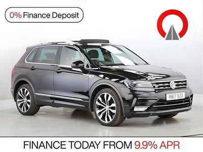 Used VW Tiguan R-line 150 HP (110 kW) 2017 Black SUV