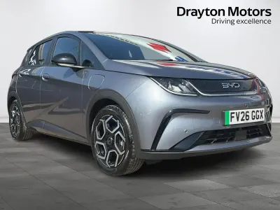 New BYD Dolphin Design 150 kW (204 HP) 2026 Grey Hatchback