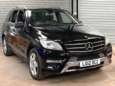 Used Mercedes ML250 204 HP (150 kW) 2012 Black SUV
