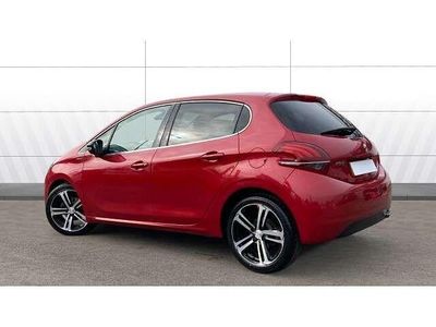Used Peugeot 208 GT-line 99 HP (72 kW) 2017 Red Hatchback