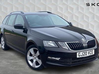 Used Skoda Octavia SE Drive 150 HP (110 kW) 2020 Black magic pearl effect Estate