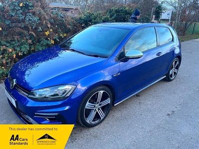 Used VW Golf VII R 310 HP (228 kW) 2017 Blue Hatchback