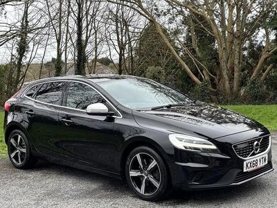 Used Volvo V40 R-Design 152 HP (111 kW) 2018 Black Hatchback