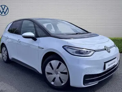 Used VW ID.3 Pro Performance 150 kW (204 HP) 2020 White Hatchback