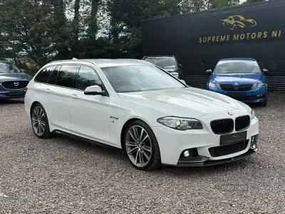 Begagnad BMW 520 M Sport 2016 Vit Kombi
