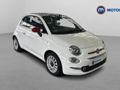 Used Fiat 500 Red 69 HP (50 kW) 2022 White Hatchback