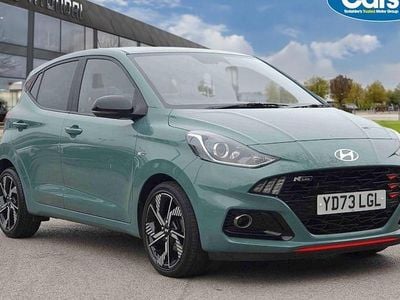 Used Hyundai i10 N Line 101 HP (74 kW) 2023 Green Hatchback