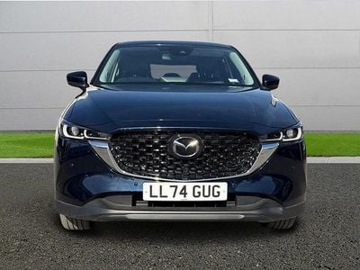 Begagnad Mazda CX-5 Exclusive-Line 165 HK (121 kW) 2024 Blå SUV