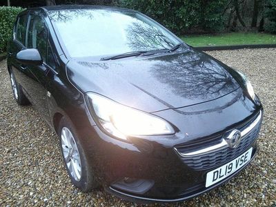 Used Vauxhall Corsa 90 HP (66 kW) 2019 Black Hatchback