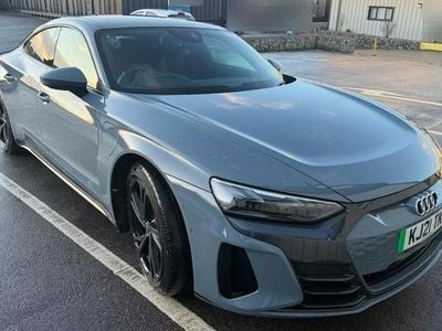 Grey Used 2021 Audi e-tron GT quattro Comfort Sedan | £31,399 (Fair price)
