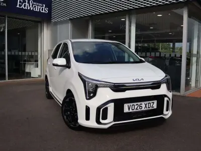 Ny Kia Picanto GT-Line 67 HK (49 kW) 2026 Vit Halvkombi
