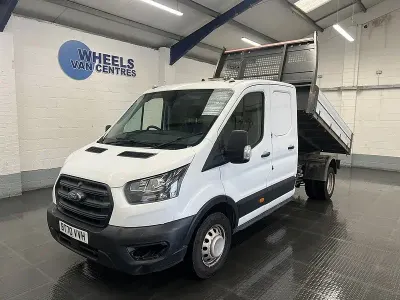 Used Ford Transit 130 HP (95 kW) 2020 White Cabriolet