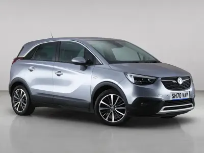 Used Vauxhall Crossland X Elite 83 HP (61 kW) 2020 Grey SUV
