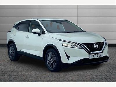 Used Nissan Qashqai Acenta Premium 140 HP (102 kW) 2021 Arctic white SUV