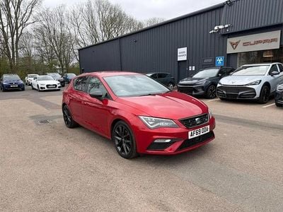 Used Seat Leon Black Edition 150 HP (110 kW) 2019 Red Hatchback
