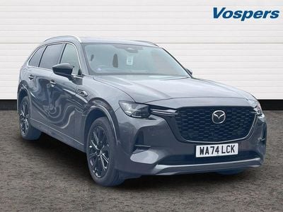 Grey Used 2025 Mazda CX-80 Homura-Line SUV | £38,950 (Fair price)