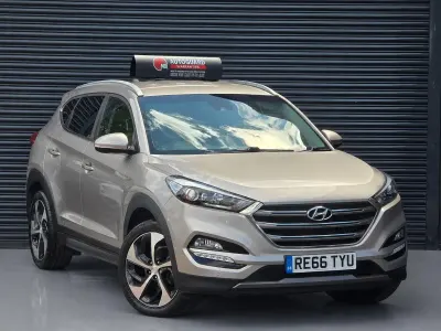 Used Hyundai Tucson Premium 177 HP (130 kW) 2016 Beige SUV