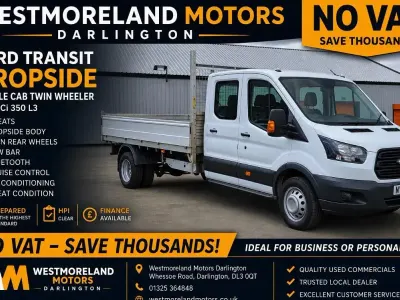 Used Ford Transit 130 HP (95 kW) 2019 White Van
