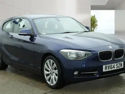 Used BMW 116 Sport Line 116 HP (85 kW) 2014 Blue Hatchback
