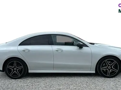 Used Mercedes CLA200 AMG Line Premium 163 HP (119 kW) 2022 Digital white metallic Coupe