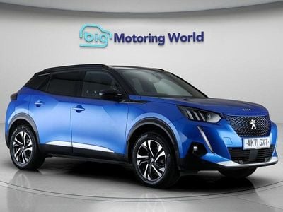 Blue Used 2021 Peugeot e-2008 GT SUV | £12,500