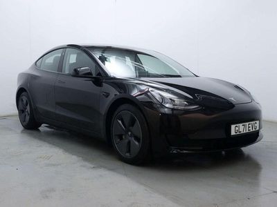 Black Used 2021 Tesla Model 3 Standard Range Sedan | £16,900 (Fair price)