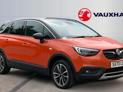 Used Vauxhall Crossland X Elite 131 HP (96 kW) 2020 Orange SUV
