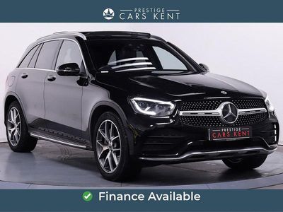 Black Used 2020 Mercedes GLC300 AMG line SUV | £27,640 (Fair price)