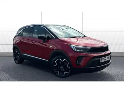 Used Vauxhall Crossland Ultimate 131 HP (96 kW) 2023 Red SUV