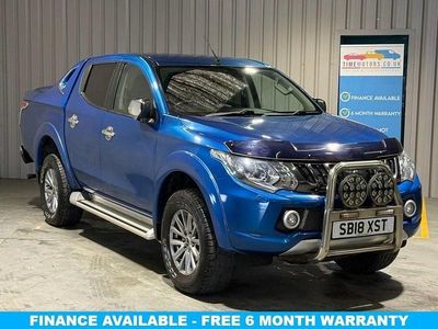 Blue Used 2018 Mitsubishi L200 Pickup | £18,750 (Fair price)