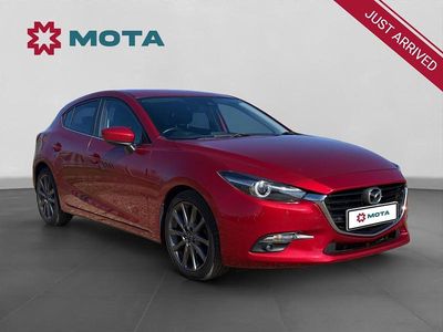Begagnad Mazda 3 Inclusive 150 HK (110 kW) 2017 Röd Halvkombi