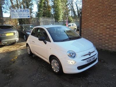 Used Fiat 500 Pop 69 HP (50 kW) 2016 White Hatchback