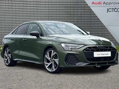Used Audi A3 Black Edition 147 HP (108 kW) 2024 Green Sedan