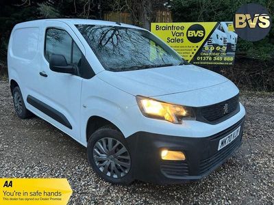 Used Peugeot Partner 110 HP (80 kW) 2020 White MPV
