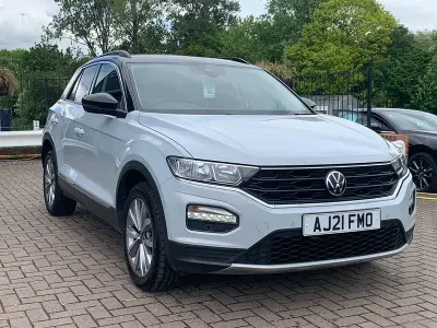 Używany VW T-Roc Design 150 KM (110 kW) 2021 Srebrny SUV