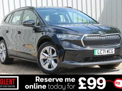Used Skoda Enyaq iV ecoSuite 131 kW (179 HP) 2022 Black SUV