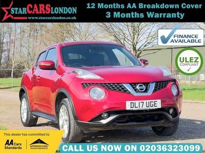 Used Nissan Juke N-Connecta 117 HP (86 kW) 2017 Red SUV