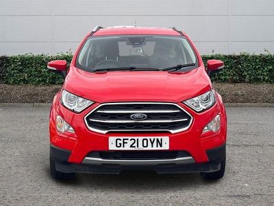 Used Ford Ecosport Titanium 125 HP (91 kW) 2021 Red SUV