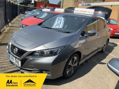 Used Nissan Leaf N-Connecta 110 kW (150 HP) 2020 Grey Hatchback