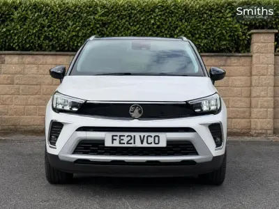 Used Vauxhall Crossland SRi 108 HP (79 kW) 2021 White SUV