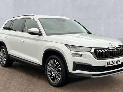 White Used 2024 Skoda Kodiaq SE L Executive SUV | £27,950 (Fair price)